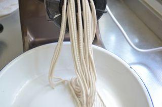Buckwheat and Pork Stew with Noodles step 12: If you don't have a pasta machine, skip these steps and buy ready-made buckwheat
