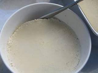 Creamy Milk Recipe step 5: The steamed milk tofu becomes as firm as northern tofu and can be easily scooped